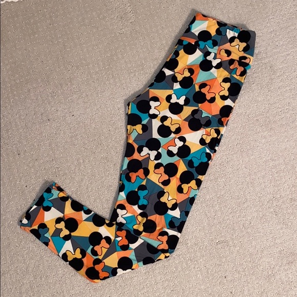 LuLaRoe Pants - ❤️Disney’s Minnie Mouse Ears OS LuLaRoe Leggings❤️